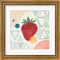 Framed 'Fruit Frenzy IV' border=