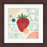 Framed 'Fruit Frenzy IV' border=