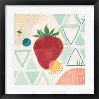 Framed 'Fruit Frenzy IV' border=