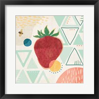 Framed 'Fruit Frenzy IV' border=