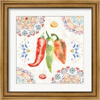 Framed 'Sweet and Spicy III' border=