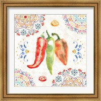 Framed 'Sweet and Spicy III' border=