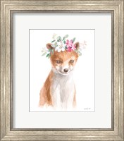 Framed 'Wild for Flowers III' border=