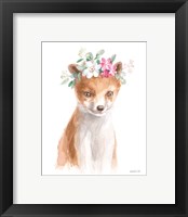 Framed 'Wild for Flowers III' border=