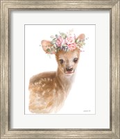 Framed 'Wild for Flowers I' border=