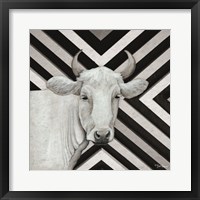 January Cow I Framed Print