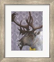 Framed 'Mr. Caribou' border=