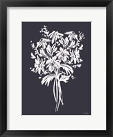 Blues in Blossom III Framed Print