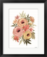 Framed Rosey Ranunculus