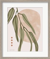 Framed 'Restore Eucalyptus I' border=