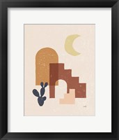 Desert Arches I Framed Print