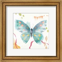 Framed 'Winged Whisper III' border=