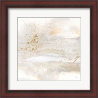 Framed 'Winter Gold II' border=