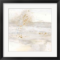 Framed 'Winter Gold I' border=