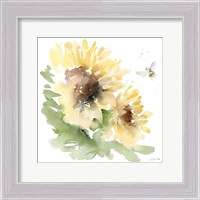 Framed Sunflower Meadow II