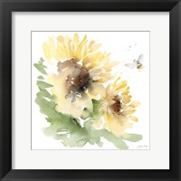 Sunflower Meadow II Framed Print