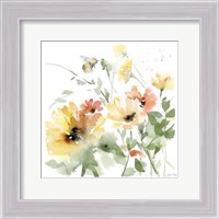 Framed Sunflower Meadow I