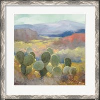 Framed 'High Desert II' border=