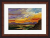 Framed Sonoran Desert Sunset