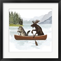 Canoe Trip II Framed Print