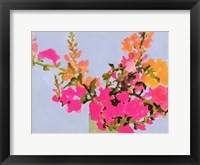 Saturated Spring Blooms II Framed Print
