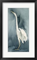 Framed Simple Egret IV