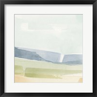 Framed 'Pastel Slopes II' border=