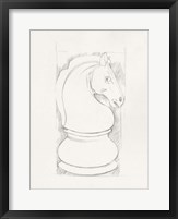 Framed Chess Set Sketch III