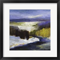 Framed 'Winter II' border=