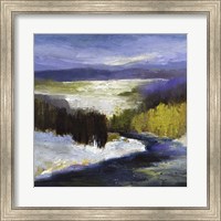 Framed 'Winter II' border=