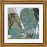 Framed 'Petal Puzzle II' border=