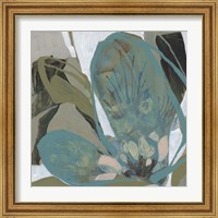 Framed 'Petal Puzzle II' border=