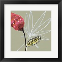 Framed 'Tropic Botanicals II' border=