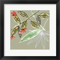 Framed 'Tropic Botanicals VIII' border=