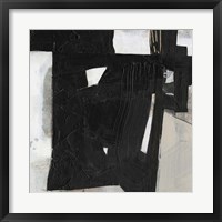 Deconstructed Ebony IV Framed Print