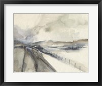 Vanishing Pathway I Framed Print