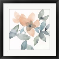 Water and Petals III Framed Print