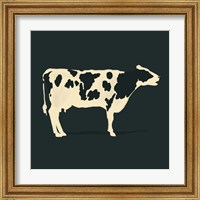 Framed 'Refined Holstein I' border=