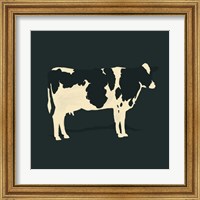 Framed 'Refined Holstein II' border=