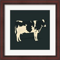 Framed 'Refined Holstein II' border=