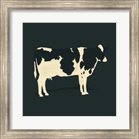 Framed 'Refined Holstein II' border=