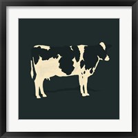 Framed 'Refined Holstein II' border=