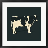 Framed 'Refined Holstein II' border=