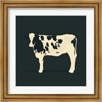 Framed 'Refined Holstein IV' border=