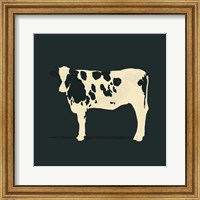 Framed 'Refined Holstein IV' border=