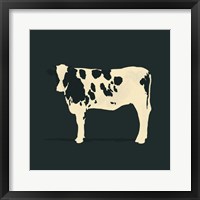 Framed 'Refined Holstein IV' border=