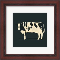 Framed 'Refined Holstein V' border=