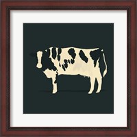 Framed 'Refined Holstein V' border=