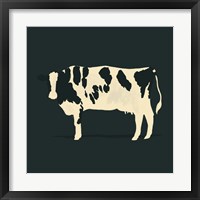 Framed 'Refined Holstein V' border=