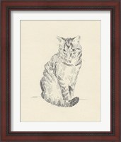 Framed 'House Cat I' border=